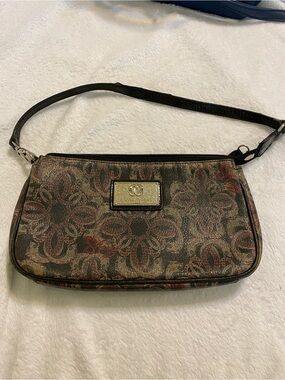 Original by Sharif Floral-Print Shoulder Bag in Brown